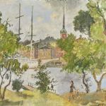 1306 2536 Oljemålning